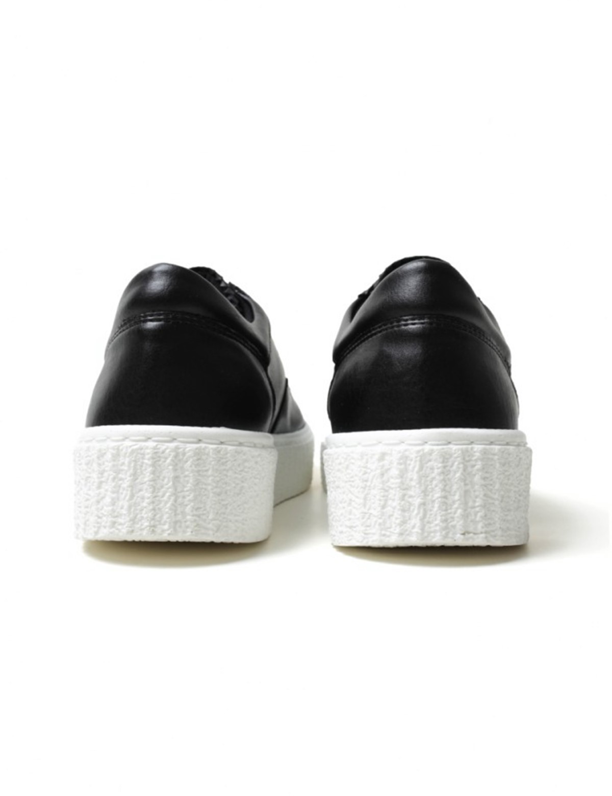 Ανδρικά ασπρόμαυρα Sneakers ανάγλυφο σχέδιο CH017 φωτογραφία